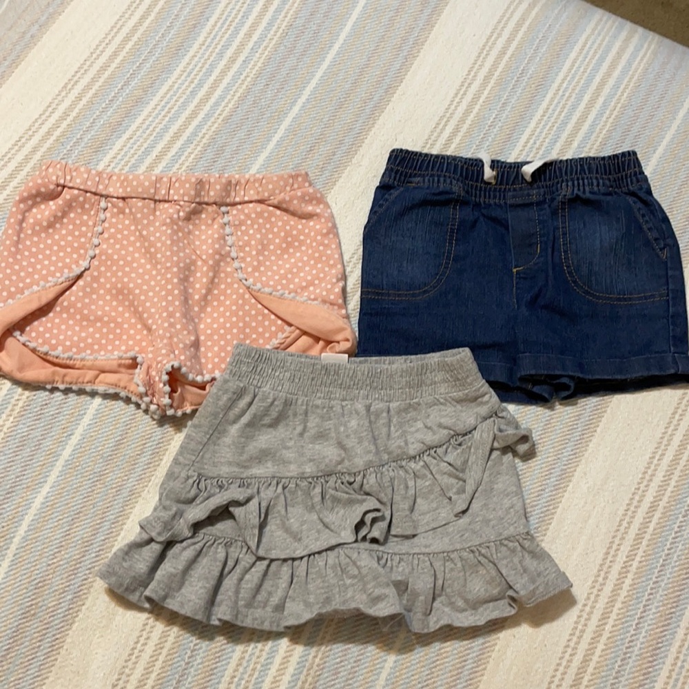 24M Bundle of 2 Shorts and 1 Skort